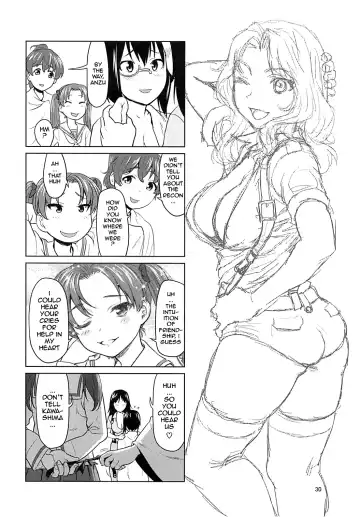 [Saida Kazuaki] Kawashima Momo to Koyama Yuzu no Sennyuu! Seishidan-kou Daisakusen | Momo Kawashima and Yuzu Koyama's Infiltration! Operation Blue Division Highschool Fhentai.net - Page 29