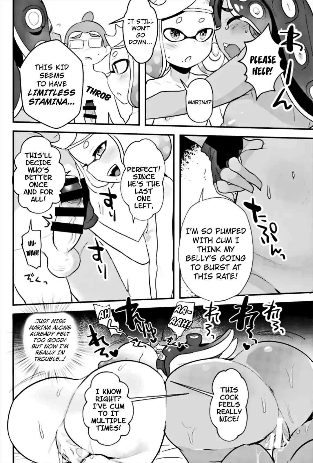 [Ronrinri Ronri] Kenshou! Ecchi ga Jouzu nano wa Hime? Iida? | Confirmation! Who's Better at Sex, Pearl? Or Marina? Fhentai - Page 19