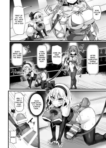 [Hisui] Gensoukyou Futanari Chinpo Wrestling Ecstasy 3 - Youmu vs Mayumi & Keiki Fhentai.net - Page 9