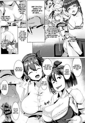 [Muneshiro] Kyonyuu na Futago no Seikatsu Shidou | The Giant Tits Twins Sex Life Guidance Fhentai - Page 3