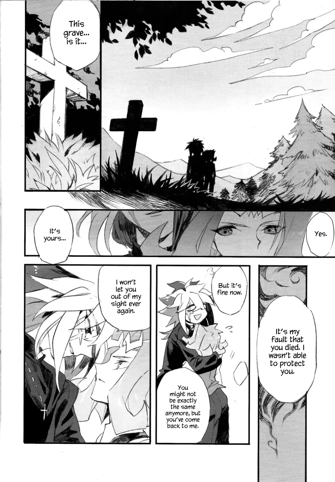 [Kogane Usagi] Ore no Haka no Mae de Nakanaide kure Fhentai - Page 23