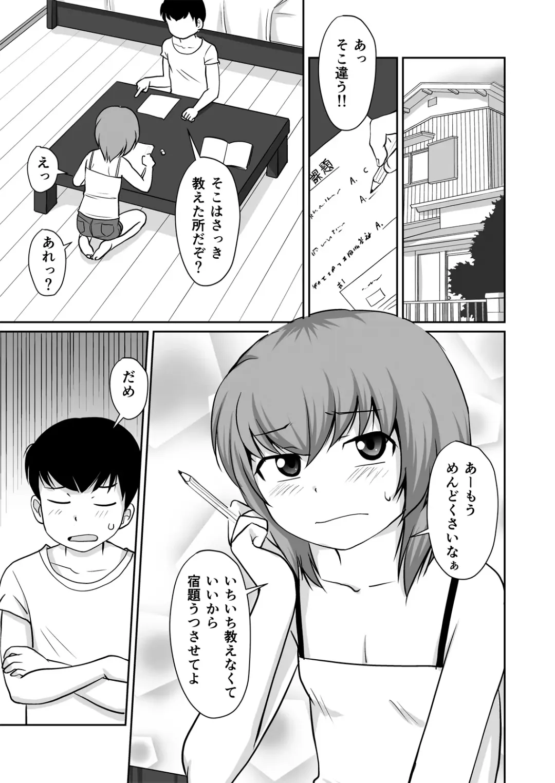 [Kaniyama Yusuke] Isshou ni Shukudai "Erohon Nanka ni, Makenain Dakara!" Fhentai - Page 5