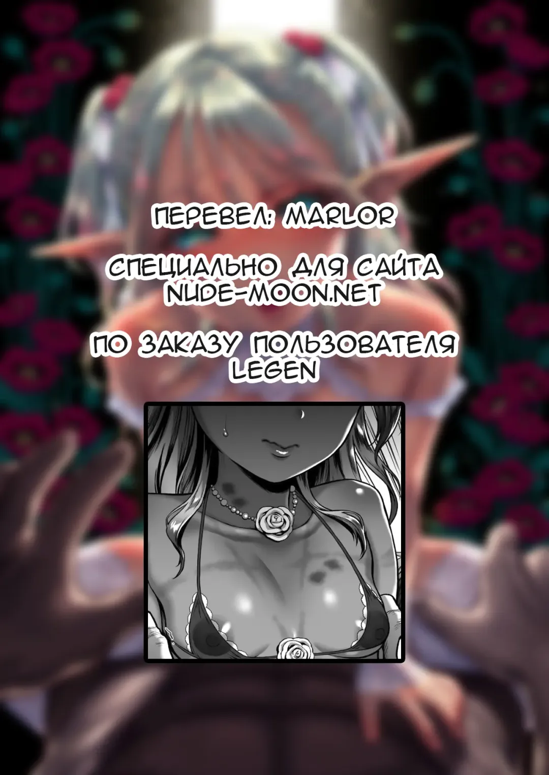 [Usagi Nagomu] Yuukyuu no Shou Elf 2 "Shoukei" | Вечная Эльфийка 2 "Одержимость" Fhentai - Page 37