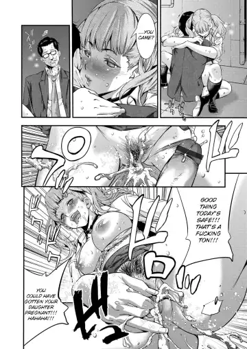 [Shigaoka Touki] JK Bitch Gal ga Enkou o Chichioya ni Okorareta node Kinshin Soukan Shite yatta | A Highschooler Bitch Gyaru's Incestuous Sex With Her Father Angry At Her For Prostituting Herself Fhentai - Page 20
