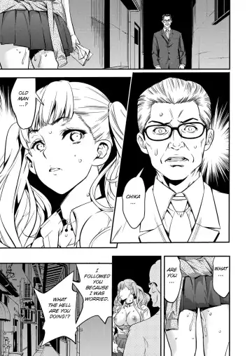 [Shigaoka Touki] JK Bitch Gal ga Enkou o Chichioya ni Okorareta node Kinshin Soukan Shite yatta | A Highschooler Bitch Gyaru's Incestuous Sex With Her Father Angry At Her For Prostituting Herself Fhentai - Page 9
