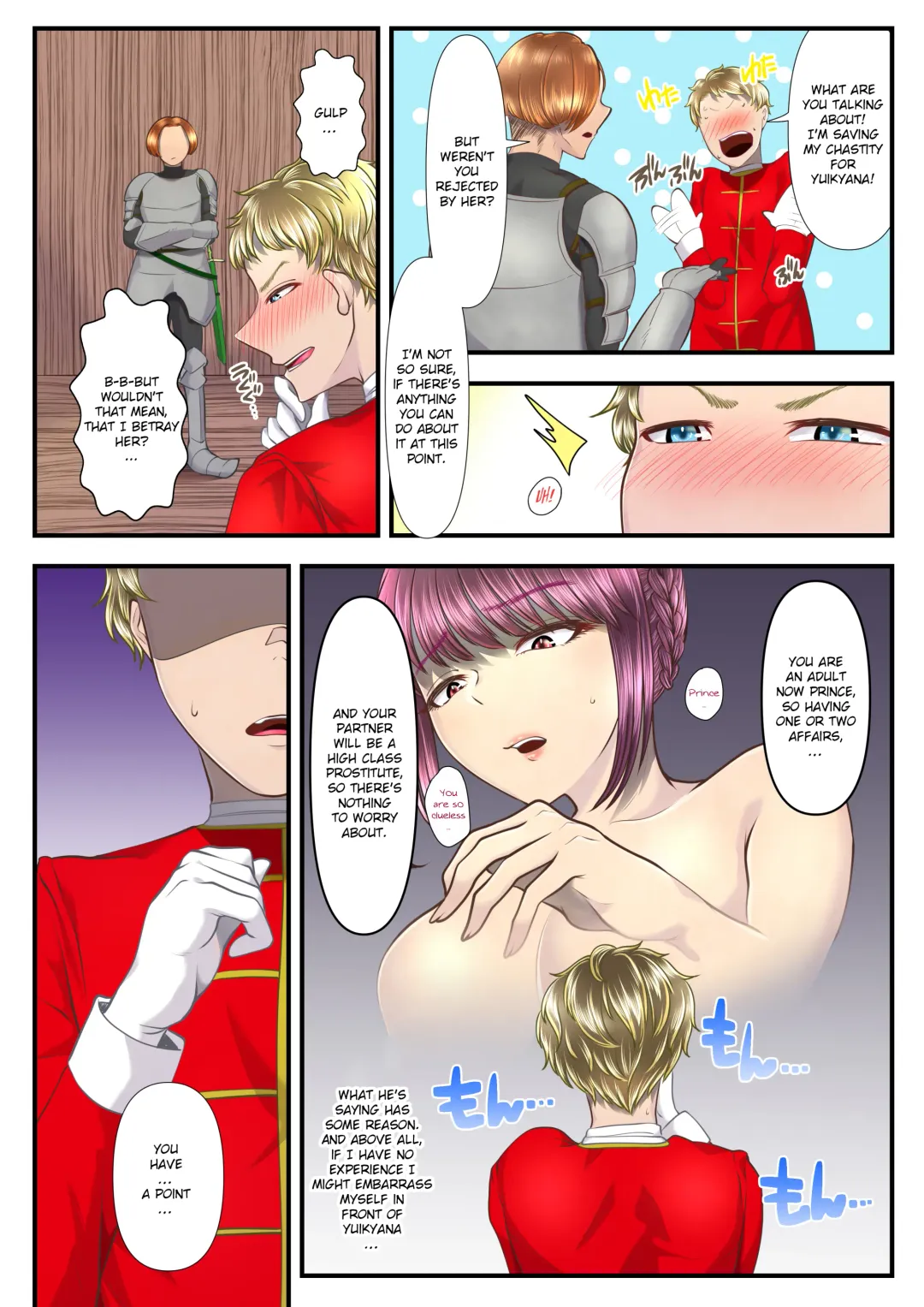 [Denchi] Koukyuu Shoufu no Baikoku Maso-ka Choukyou ~Juusha Baikyaku Hen~ | I became a a Masochist and Sold out my country at the Hands of this High Class Prostitute. Fhentai - Page 10