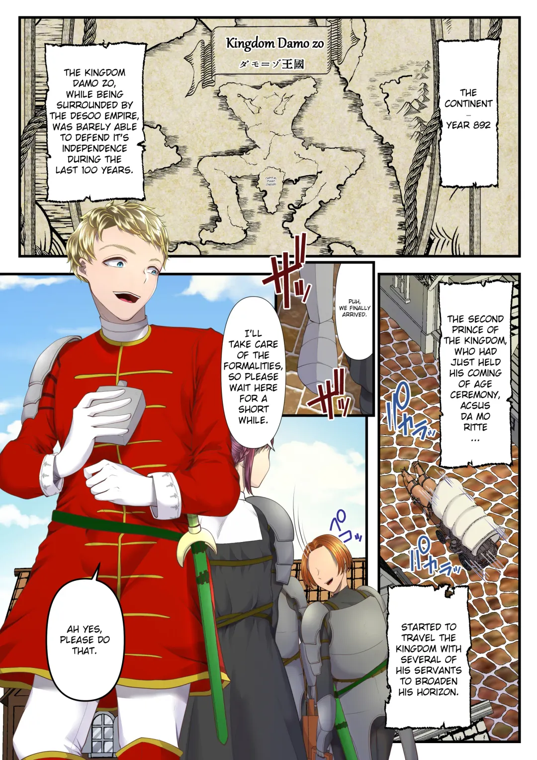 [Denchi] Koukyuu Shoufu no Baikoku Maso-ka Choukyou ~Juusha Baikyaku Hen~ | I became a a Masochist and Sold out my country at the Hands of this High Class Prostitute. Fhentai - Page 6