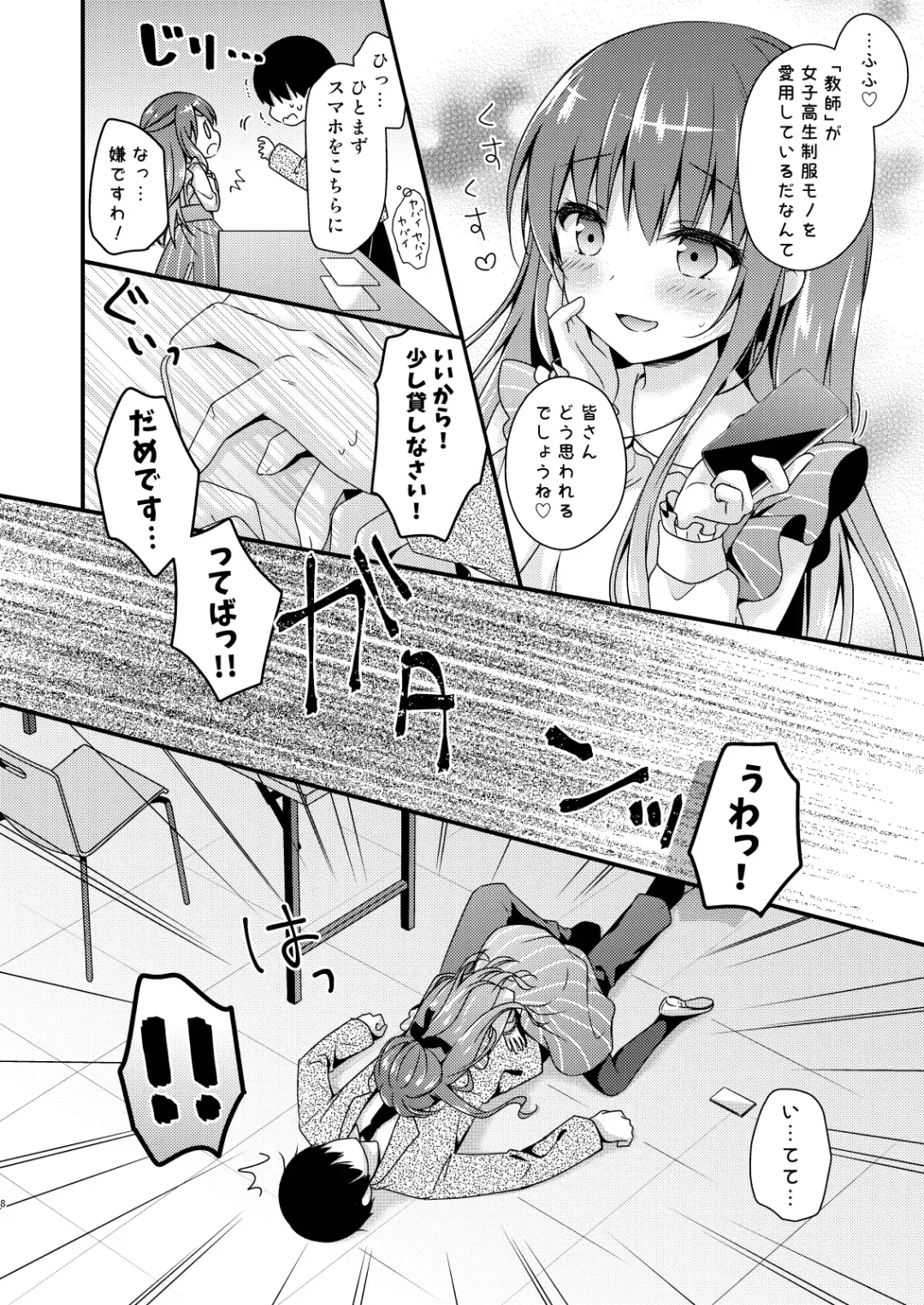[Murasaki] Sensei, Kore wa Futari dake no Himitsu desu yo Fhentai - Page 7