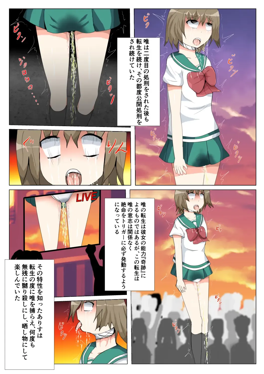 seifuku jogakusei koushu ryona manga Fhentai - Page 141