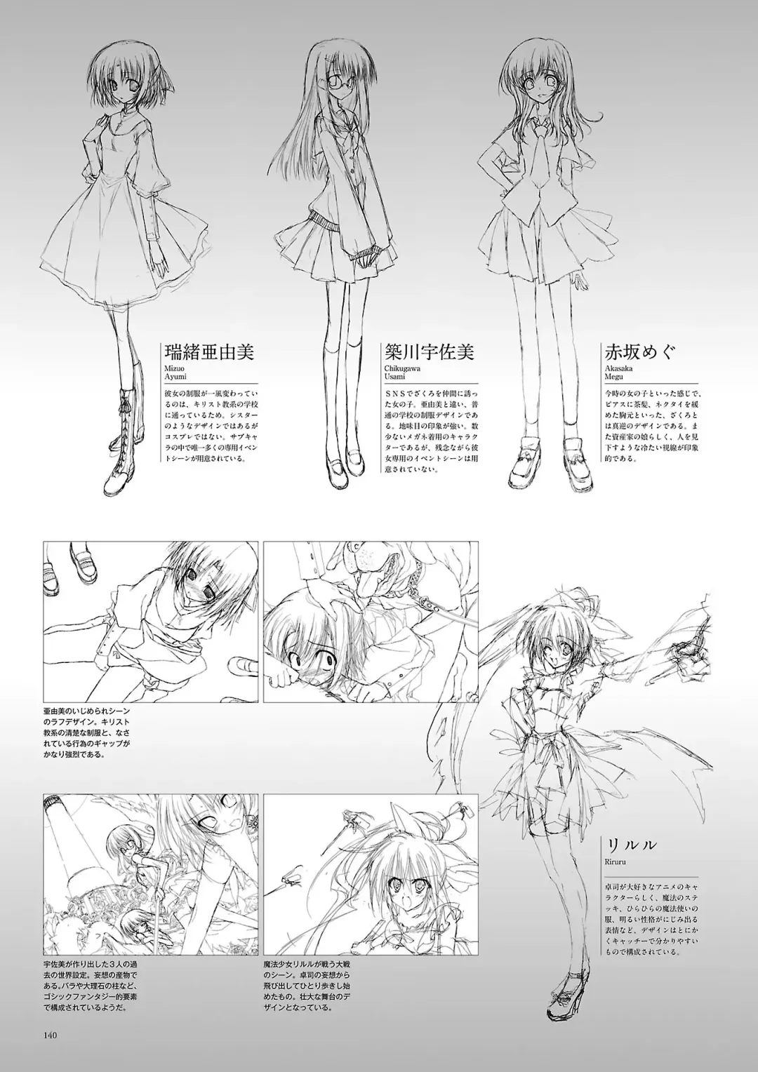 Subarashiki Hibi Official Visual Archive Fhentai - Page 143