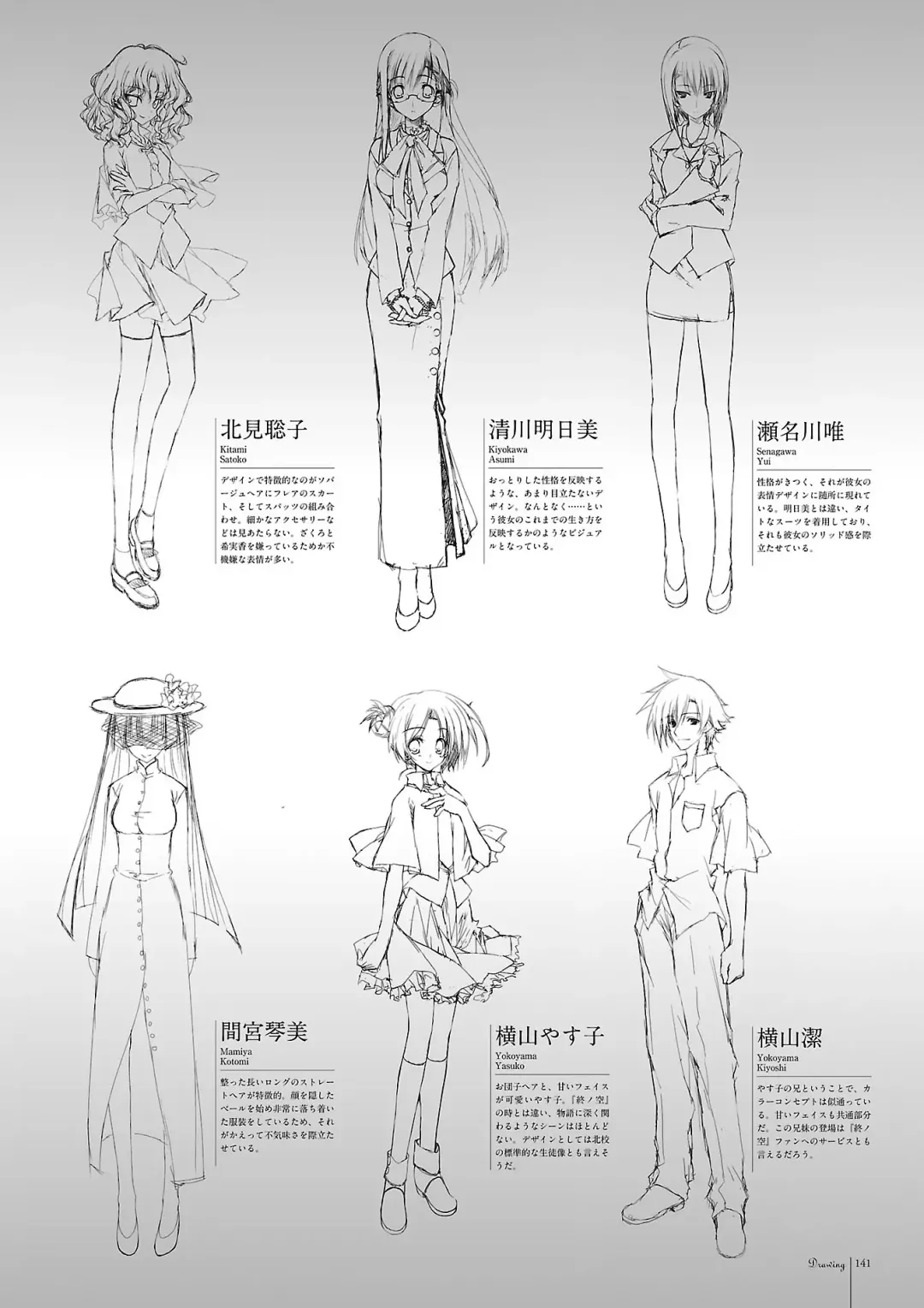 Subarashiki Hibi Official Visual Archive Fhentai - Page 144