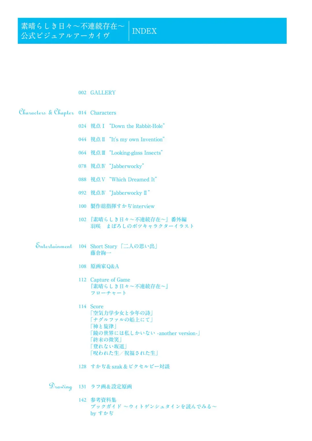 Subarashiki Hibi Official Visual Archive Fhentai - Page 15