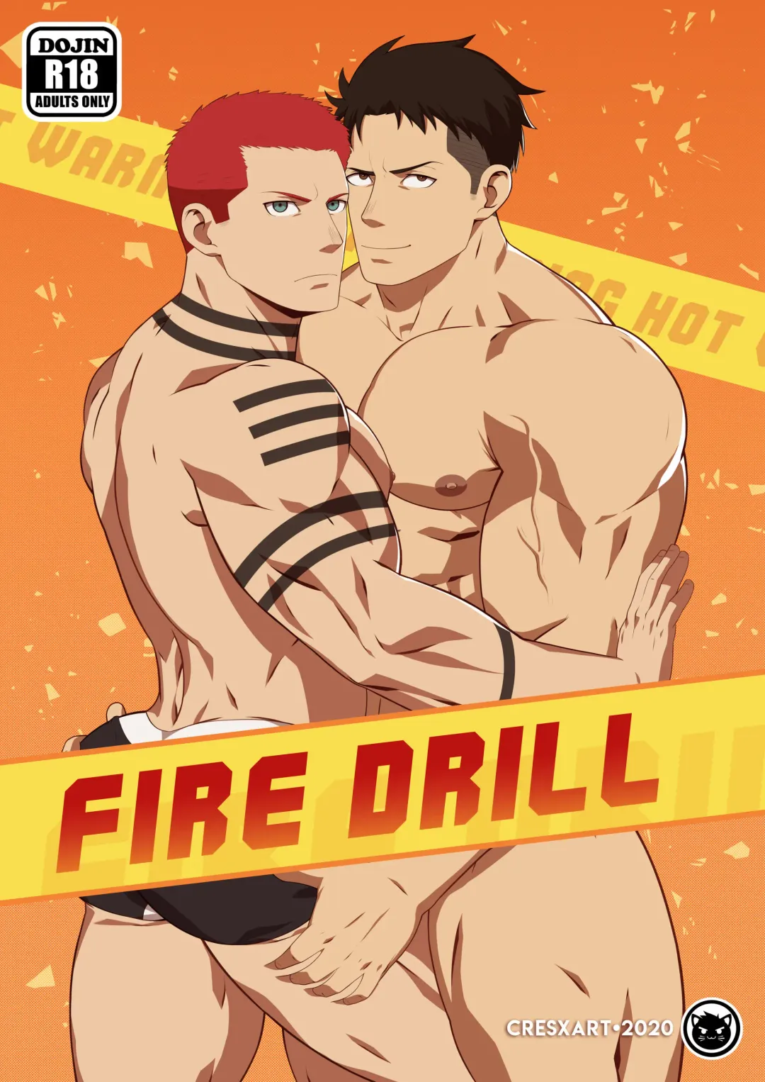 [Cresxart] Fire Drill!: A Fire Force comic Fhentai.net - Page 1