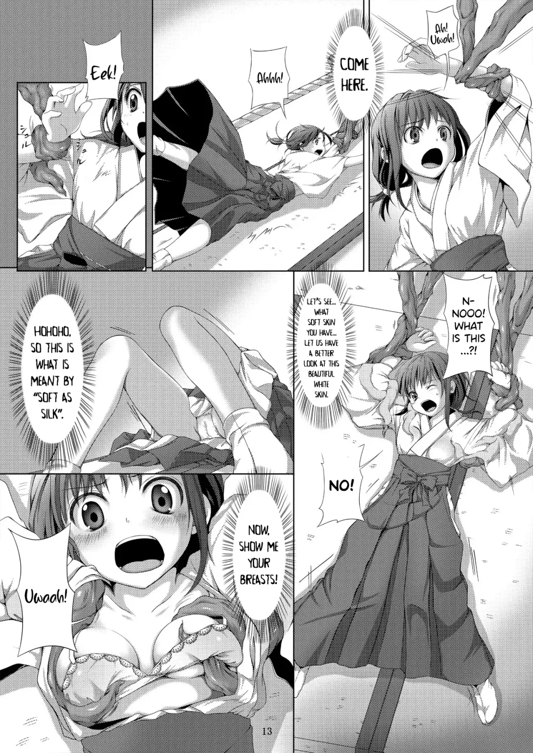 [Ichikawa Michi - Mitsumaro] Taneshizume no Miko ~Ikenie no Yoru~ Fhentai - Page 13
