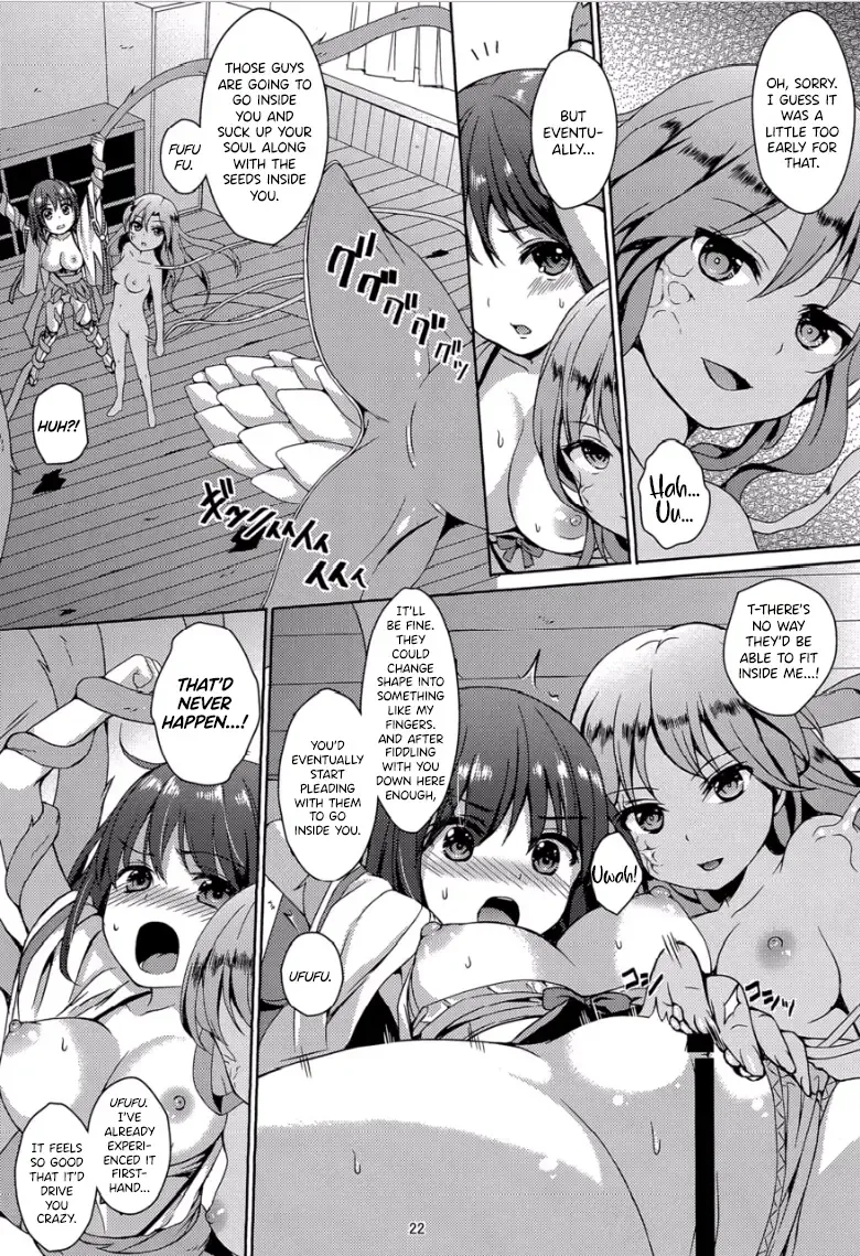 [Mitsumaro] Taneshizume no Miko Maki no Yon ~Torawareshi Miko~ Fhentai - Page 21