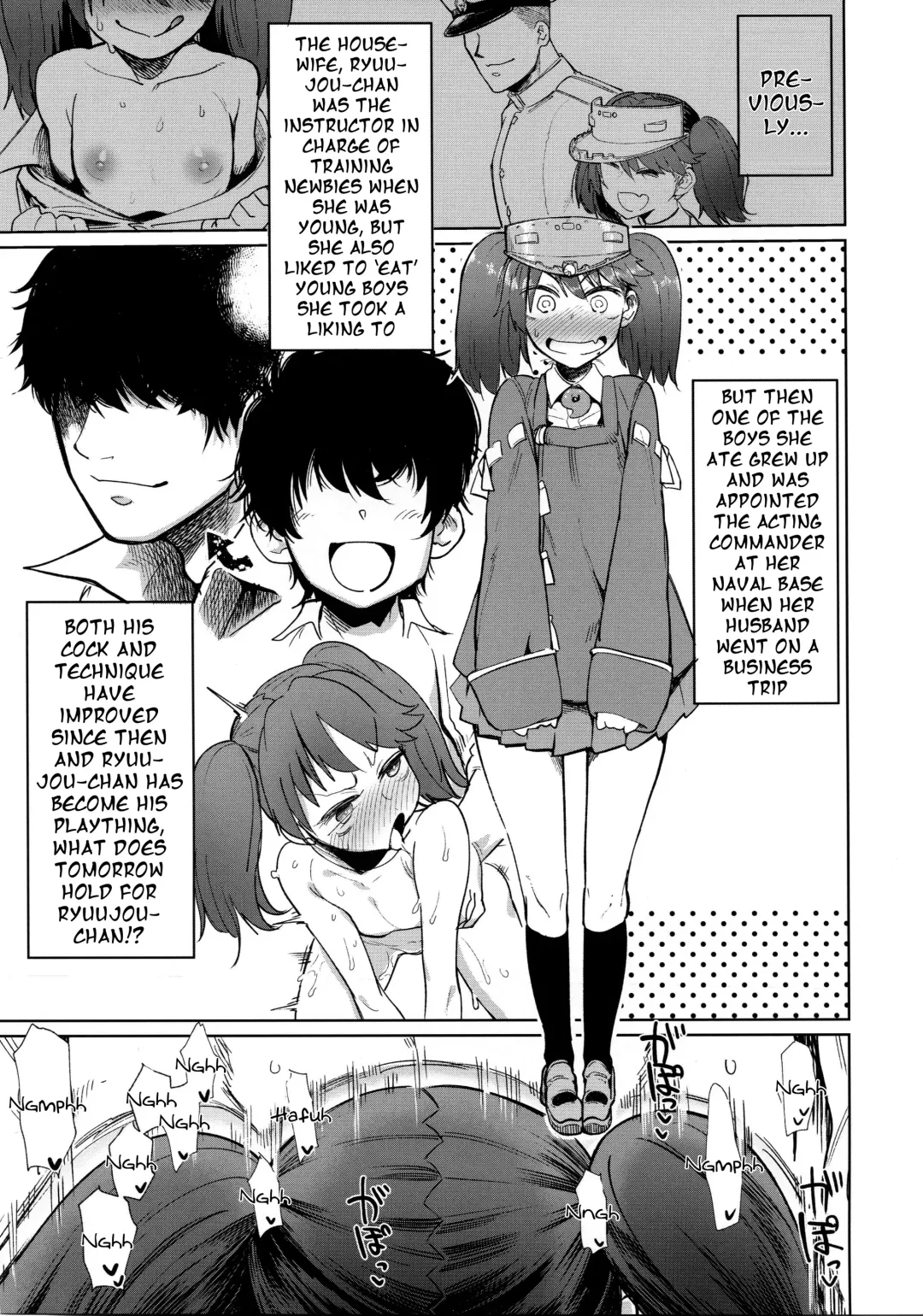 [Dekosuke 18gou] Ryuujou Kyoukan no Kakushigoto | Ryuujou's Teacher Secret Fhentai.net - Page 6