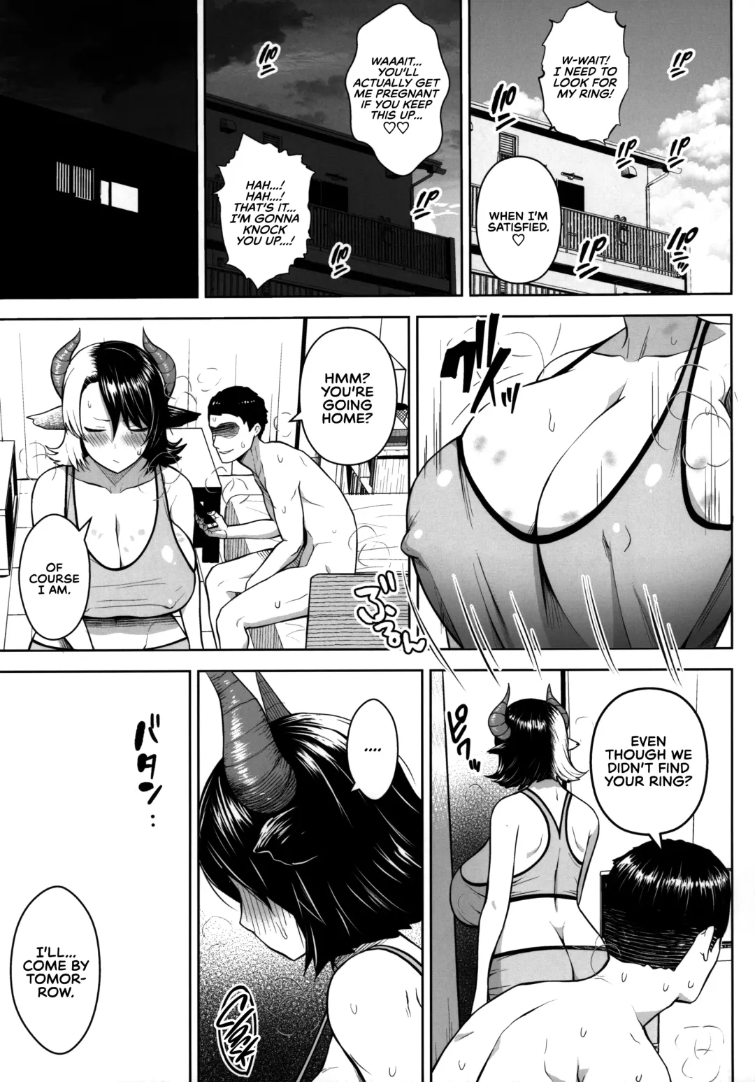 [Diisuke] Oku-san no Oppai ga Dekasugiru no ga Warui! 2 | It's Your Fault for Having Such Big Boobs, Miss! 2 Fhentai - Page 15