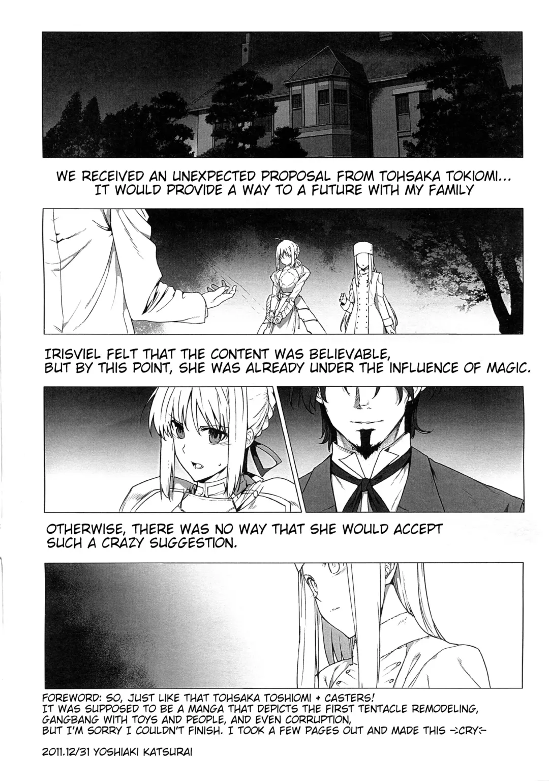 [Katsurai Yoshiaki] fate/dolly C81 Senkoubon Kaizou Majutsu Sennou Fhentai.net - Page 2