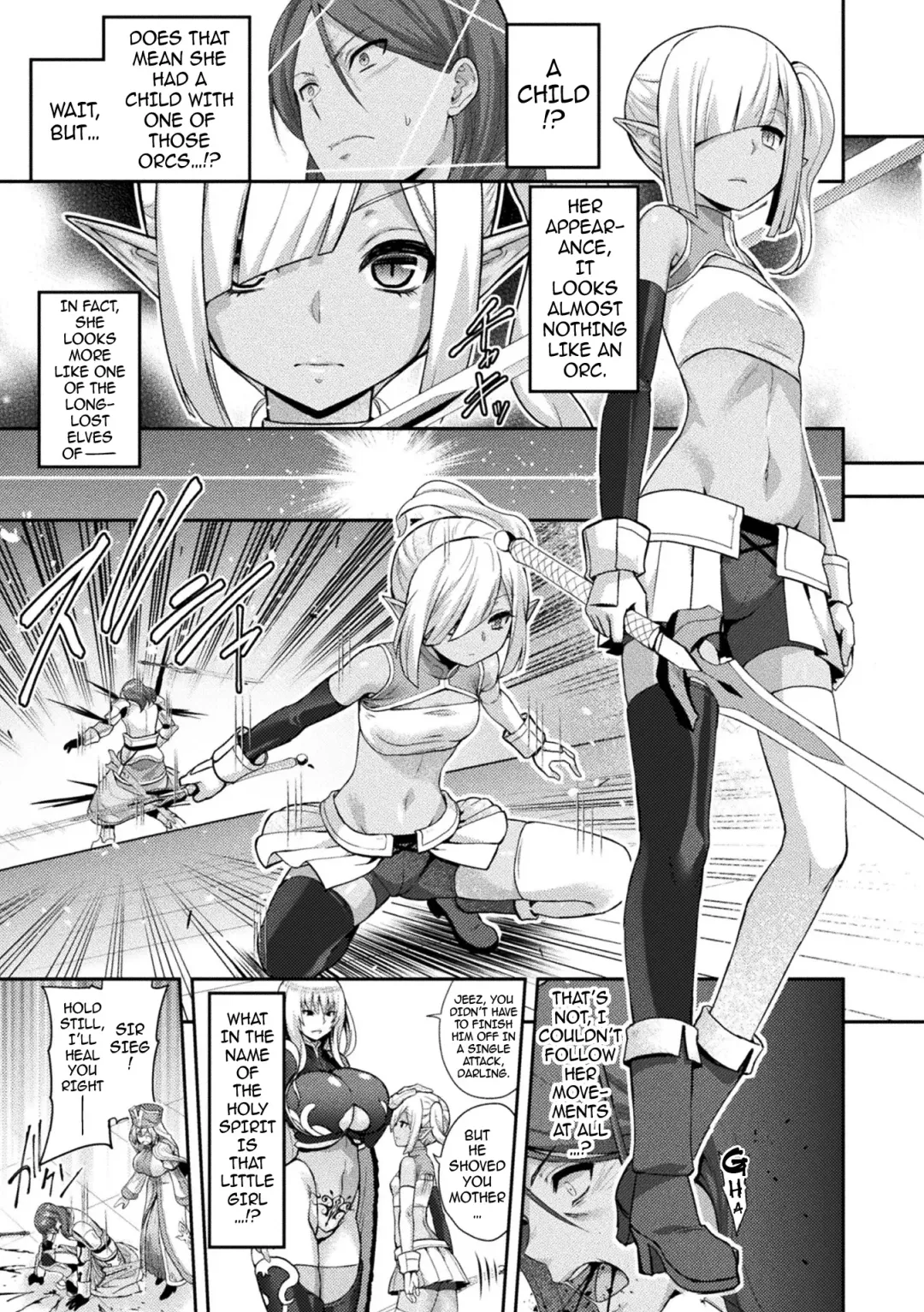 [Yamada Gogogo] ERONA 2 Orc no Inmon ni Modaeshi Miko no Nare no Hate 1-wa "Inmon Miko" Fhentai - Page 10