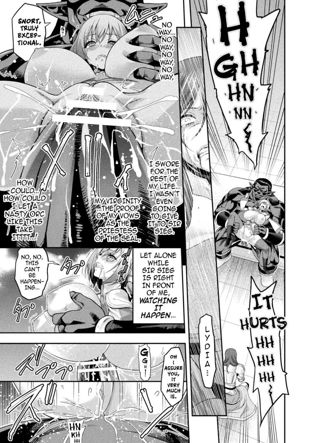 [Yamada Gogogo] ERONA 2 Orc no Inmon ni Modaeshi Miko no Nare no Hate 1-wa "Inmon Miko" Fhentai - Page 20