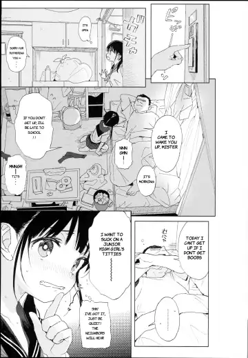 [Kuromotokun] JC Roshutsu de Seikyouiku | Teaching a Junior High School Girl Sex-Ed with Exhibitionism Fhentai.net - Page 7