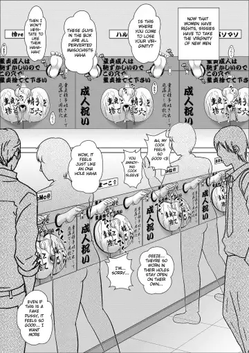 [Koube Tsukasa] Rettou Homo Mesu Sissy Seijin no Gi | The Coming-of-Age Sissy Ritual Fhentai.net - Page 8