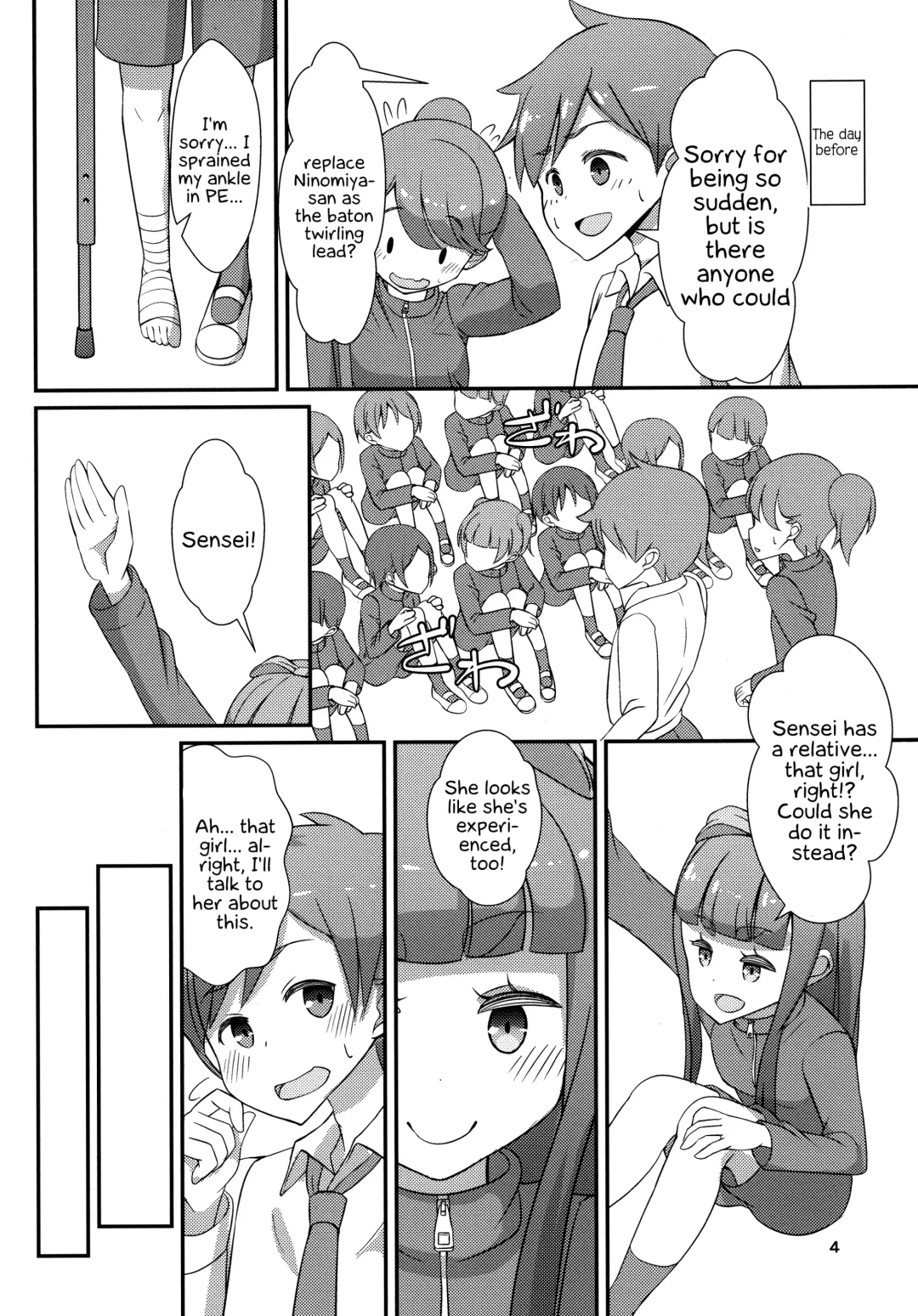 Sensei! Marching Band de "Jojisou" Shitemite! | Sensei! Try dressing up like a little girl in a Marching Band! Fhentai - Page 5