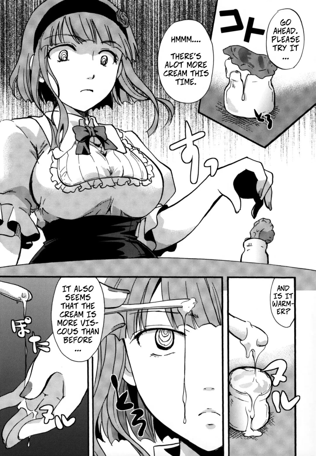 [Itou Ei] Muchi Shichu to Shoku Zato Kurocchi Shasei Dake! | Situations of Unknowingly Eating Cum and Crotch Cum Shots! Fhentai - Page 24