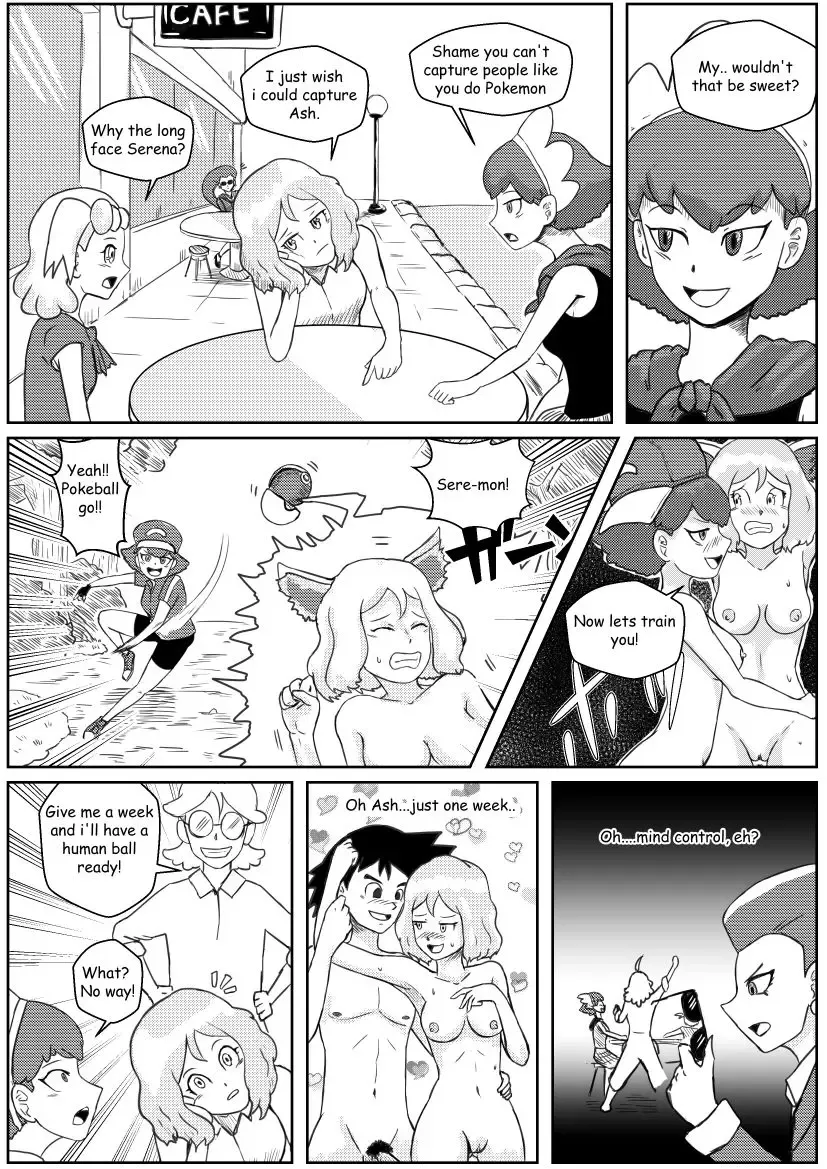 Serena caught in her own poketrap Fhentai.net - Page 1