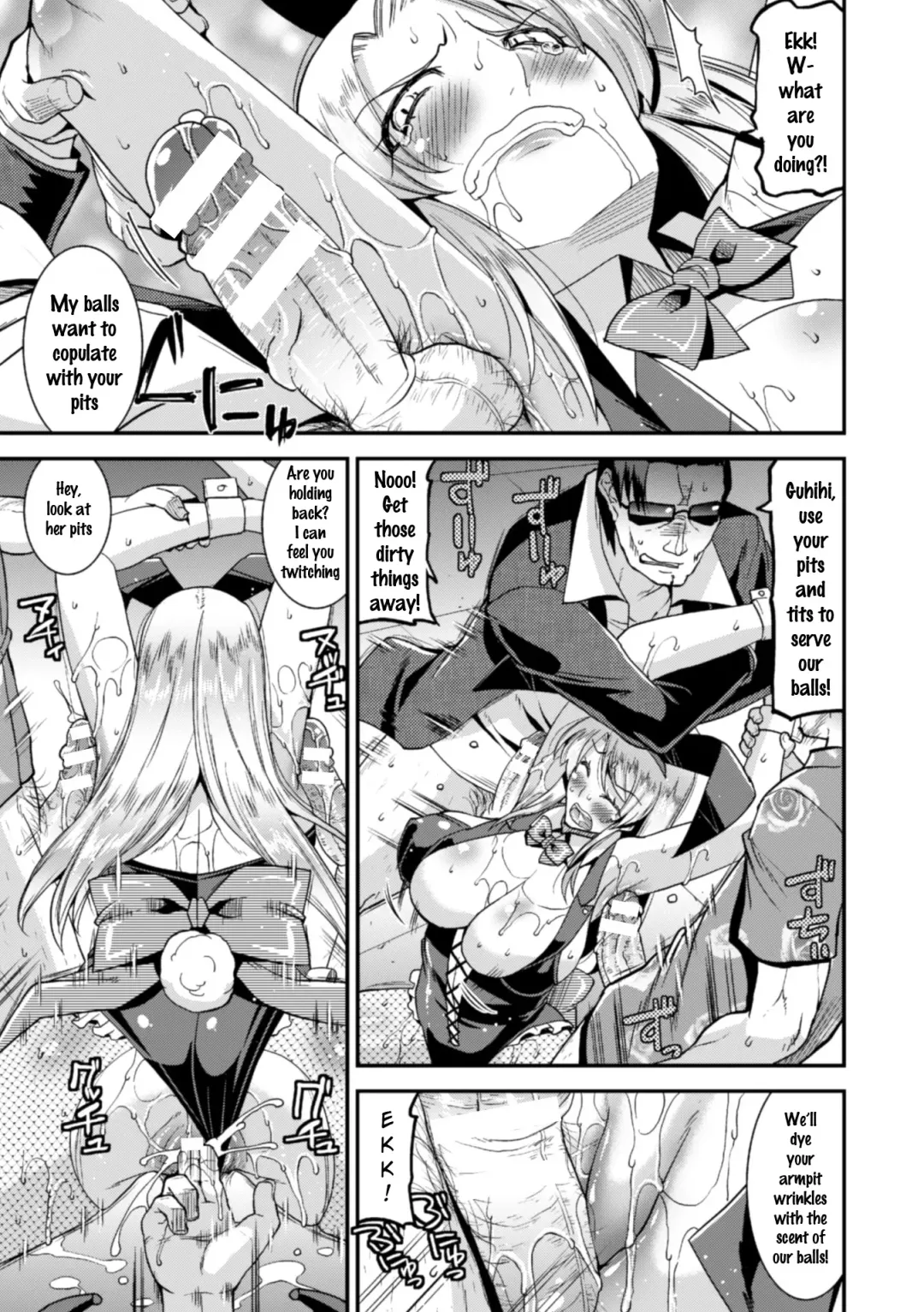 [8000 - Nishida Megane - Utamaro] 2D Comic Magazine Waki Fechi Bunny Girl Vol.1 Ch 1-3 Fhentai.net - Page 59