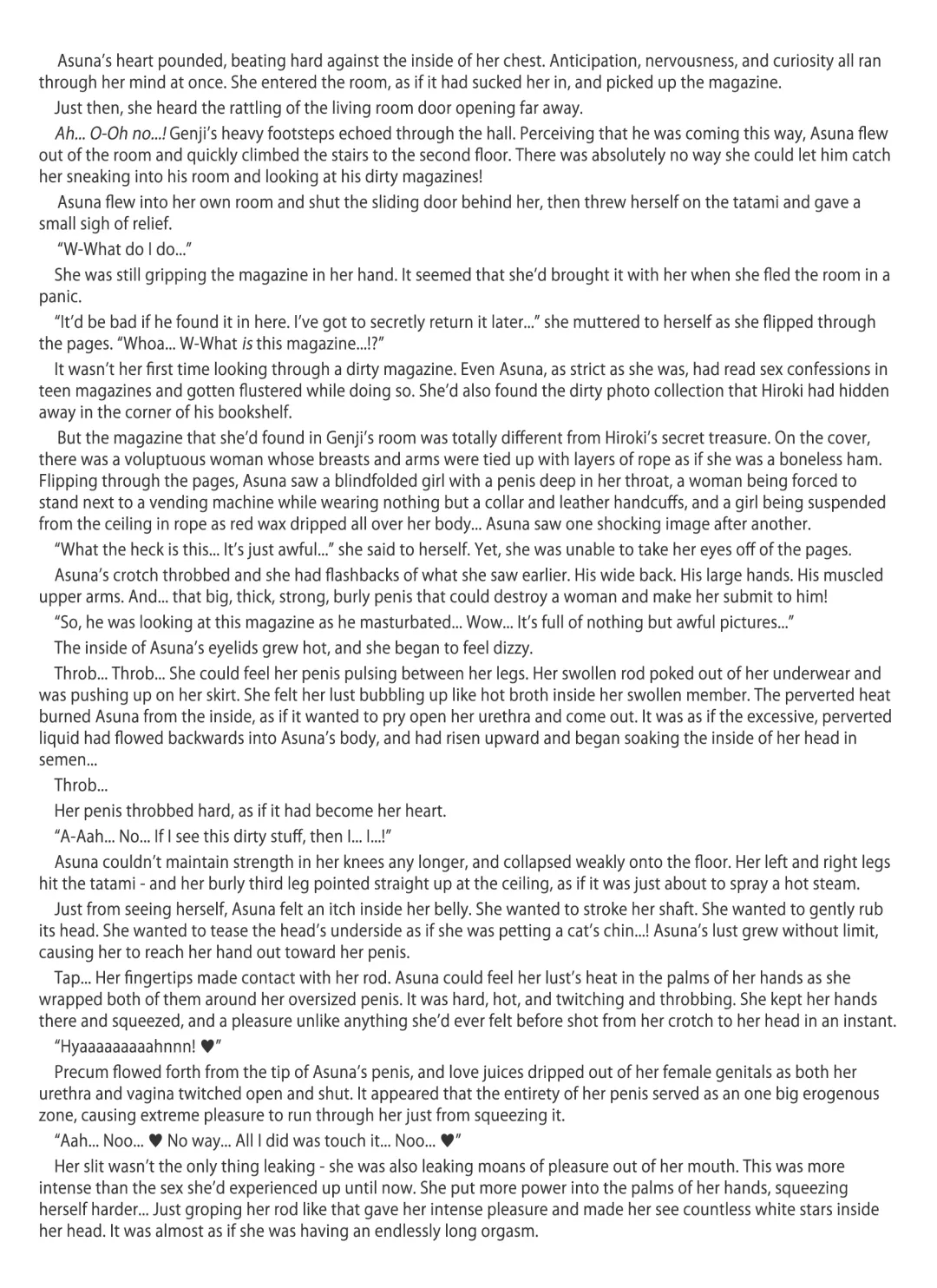 [Misakura Nankotsu] Futa Letter ~ I Believed in My Futanari Girlfriend and Sent Her to Her Uncle, Then She Got Super-addicted to his Conditioning and Sent Me Ahegao Peace Sign Videos...~ Fhentai - Page 27