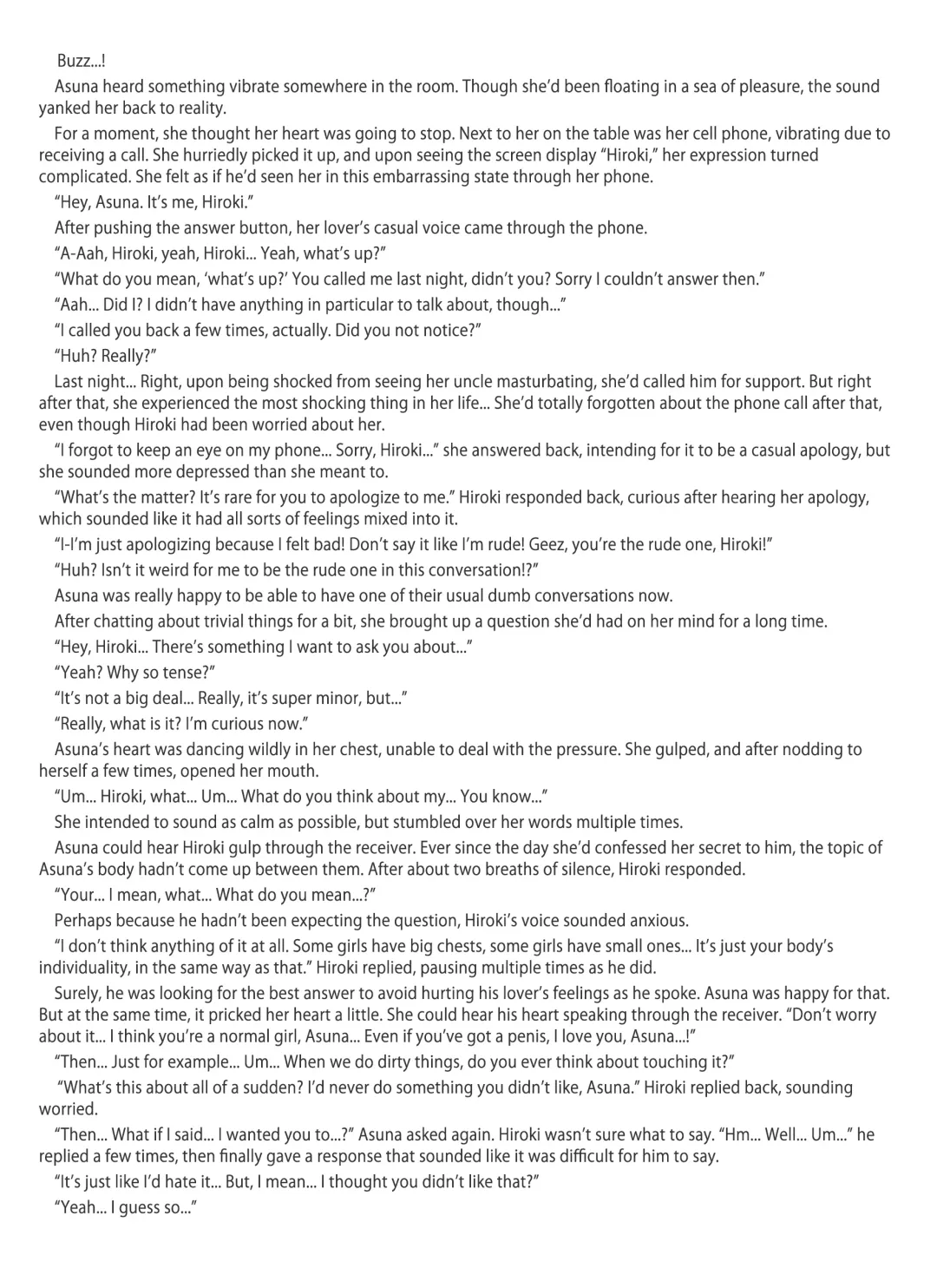 [Misakura Nankotsu] Futa Letter ~ I Believed in My Futanari Girlfriend and Sent Her to Her Uncle, Then She Got Super-addicted to his Conditioning and Sent Me Ahegao Peace Sign Videos...~ Fhentai - Page 35