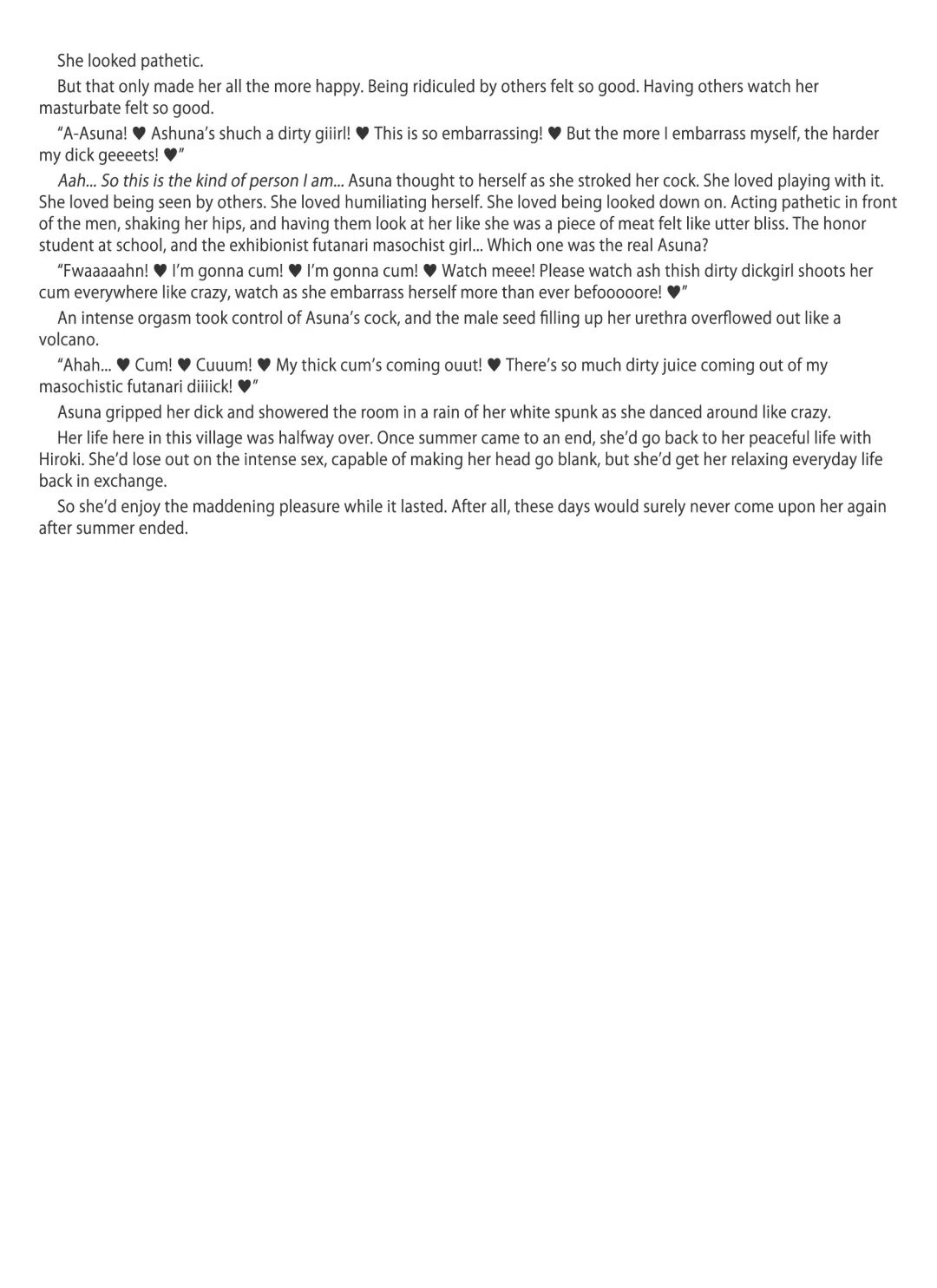 [Misakura Nankotsu] Futa Letter ~ I Believed in My Futanari Girlfriend and Sent Her to Her Uncle, Then She Got Super-addicted to his Conditioning and Sent Me Ahegao Peace Sign Videos...~ Fhentai - Page 69