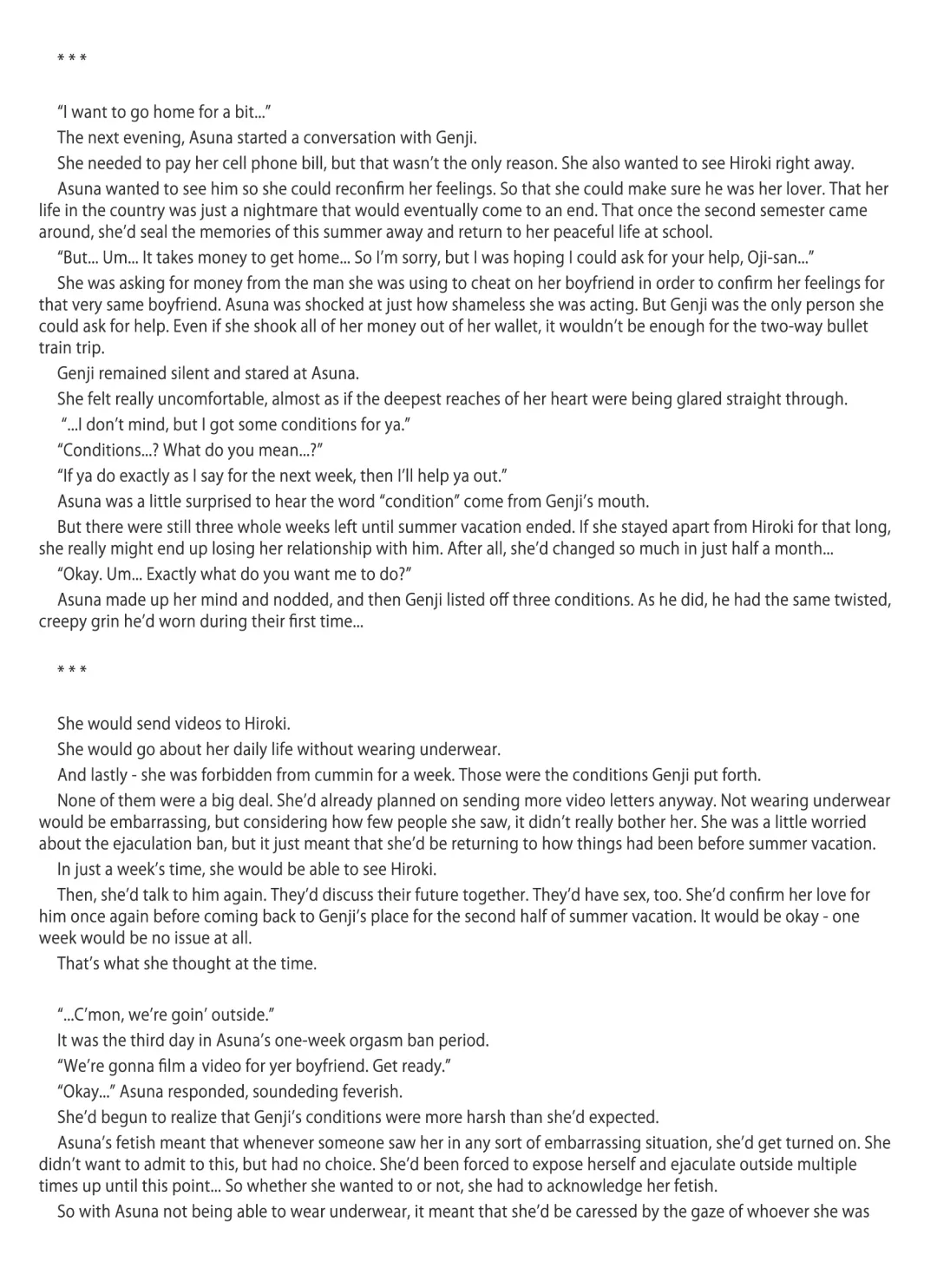 [Misakura Nankotsu] Futa Letter ~ I Believed in My Futanari Girlfriend and Sent Her to Her Uncle, Then She Got Super-addicted to his Conditioning and Sent Me Ahegao Peace Sign Videos...~ Fhentai - Page 73