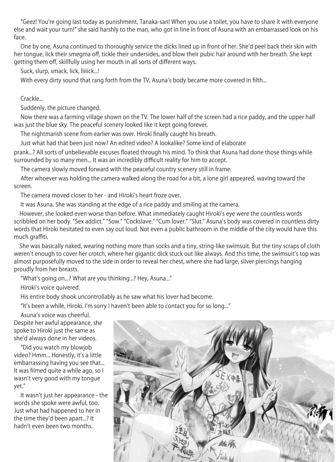 [Misakura Nankotsu] Futa Letter ~ I Believed in My Futanari Girlfriend and Sent Her to Her Uncle, Then She Got Super-addicted to his Conditioning and Sent Me Ahegao Peace Sign Videos...~ Fhentai - Page 90