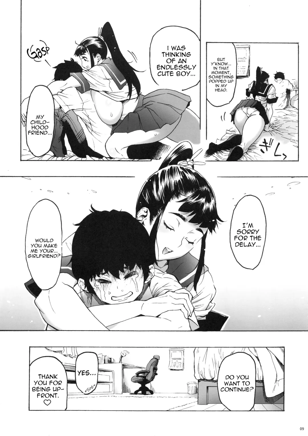 [Bonten] Aki-nee to... JK Ponyta 2 | With Aki-Nee... Ponytailed High School Girl 2 Fhentai - Page 10