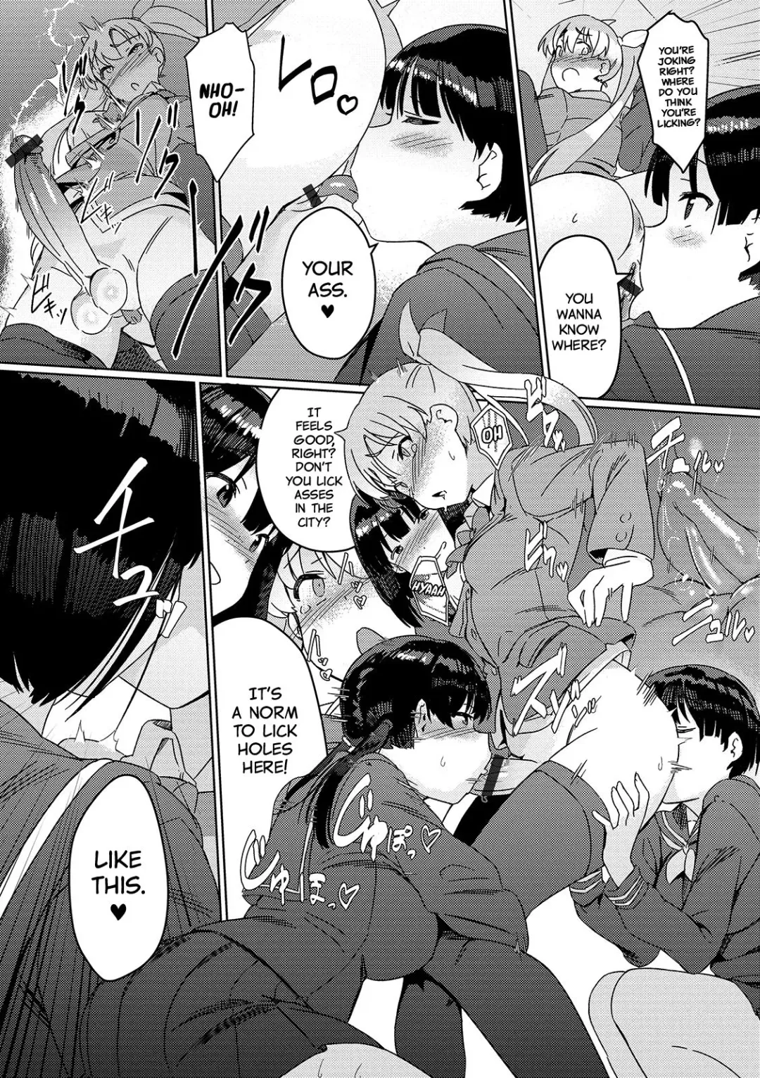 [Momo No Suidousui] Saikyou Futanari Tenkousei | The Strongest Futanari Transfer Student Fhentai.net - Page 7