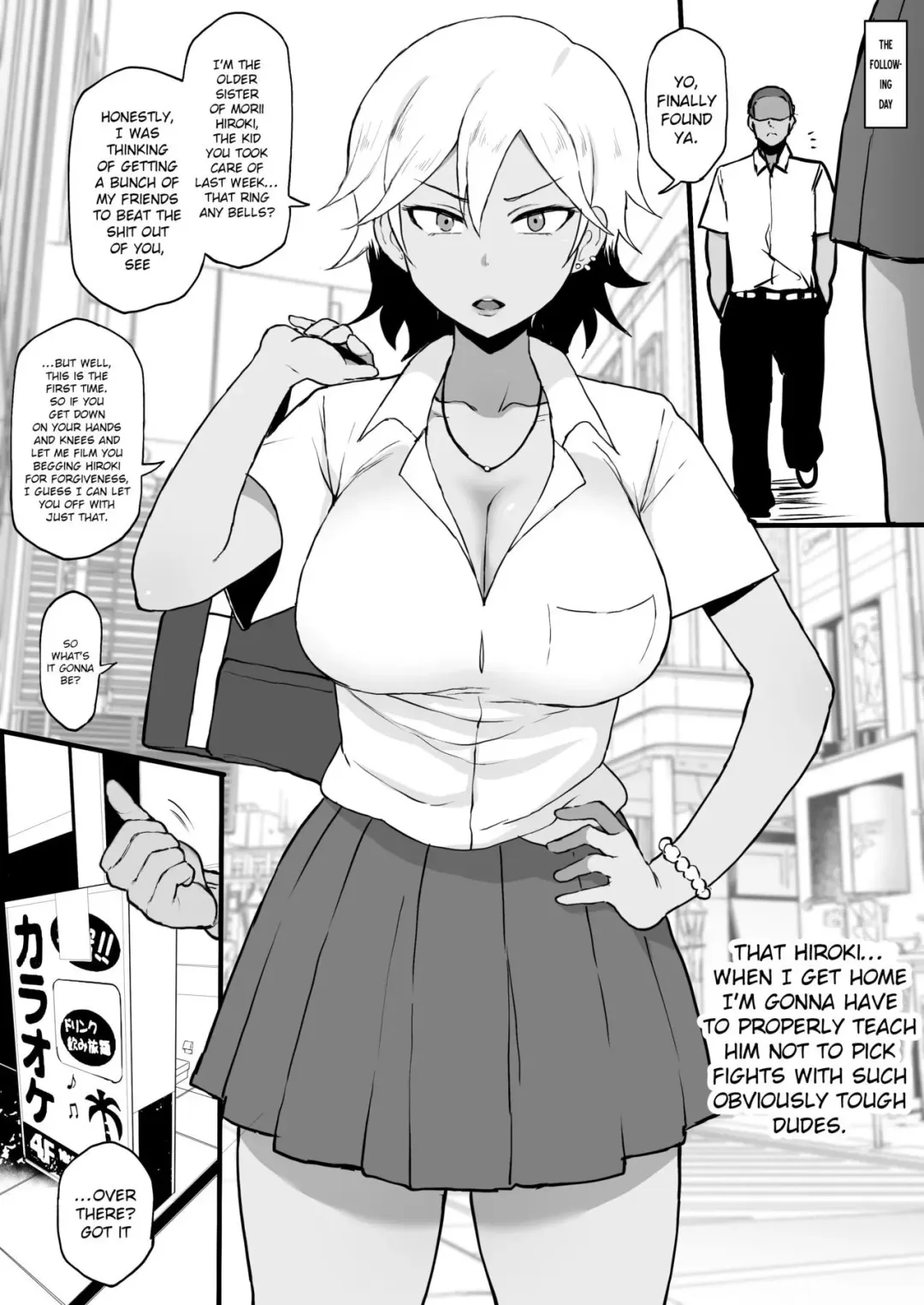 [Terasu Mc] Kokujin no Tenkousei ni Ane o NTR ru Fhentai - Page 2