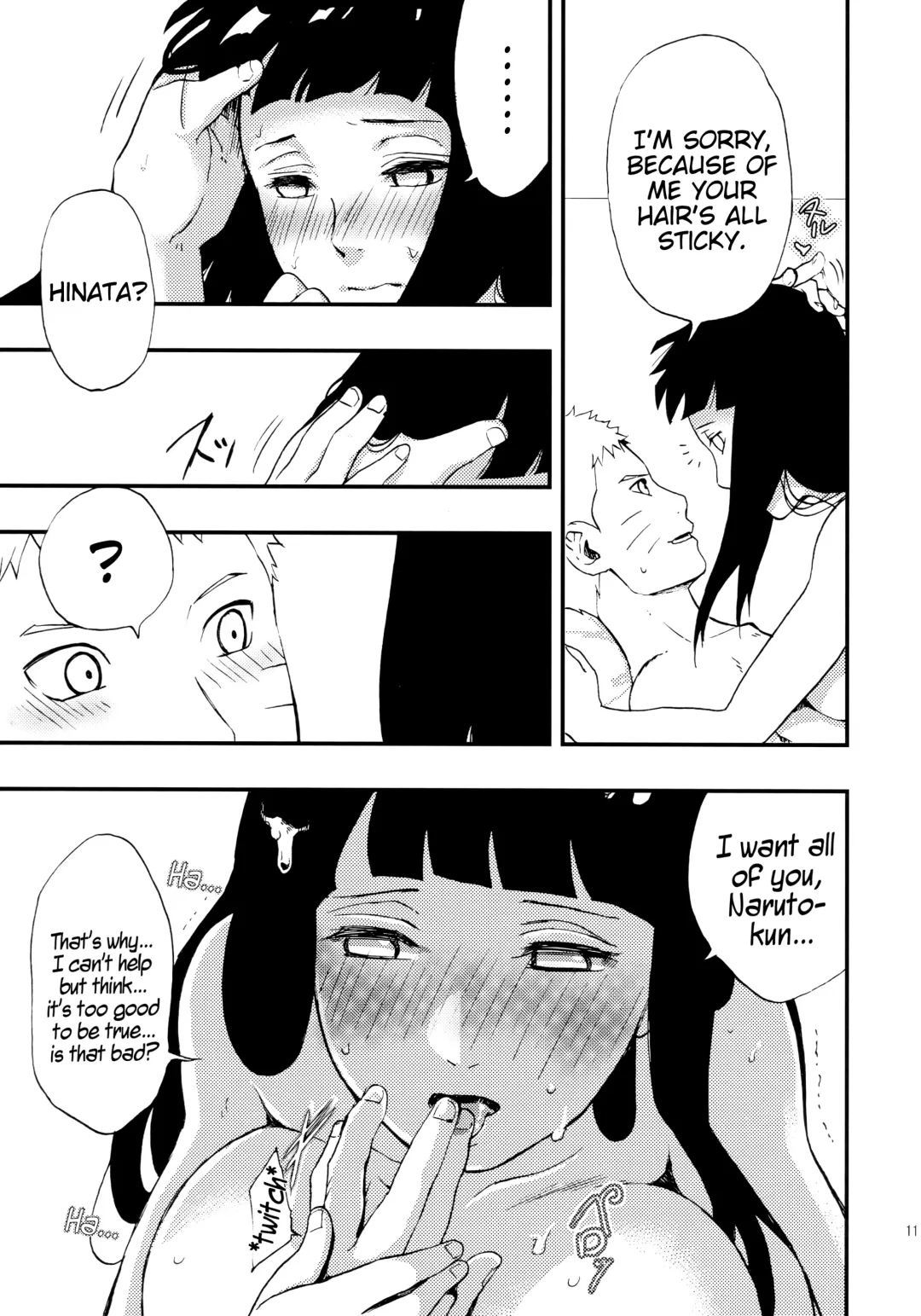 [Aika] Naruto-kun o Genki ni Suru Yubisaki | I used my fingertips to revitalize Naruto-kun Fhentai - Page 10