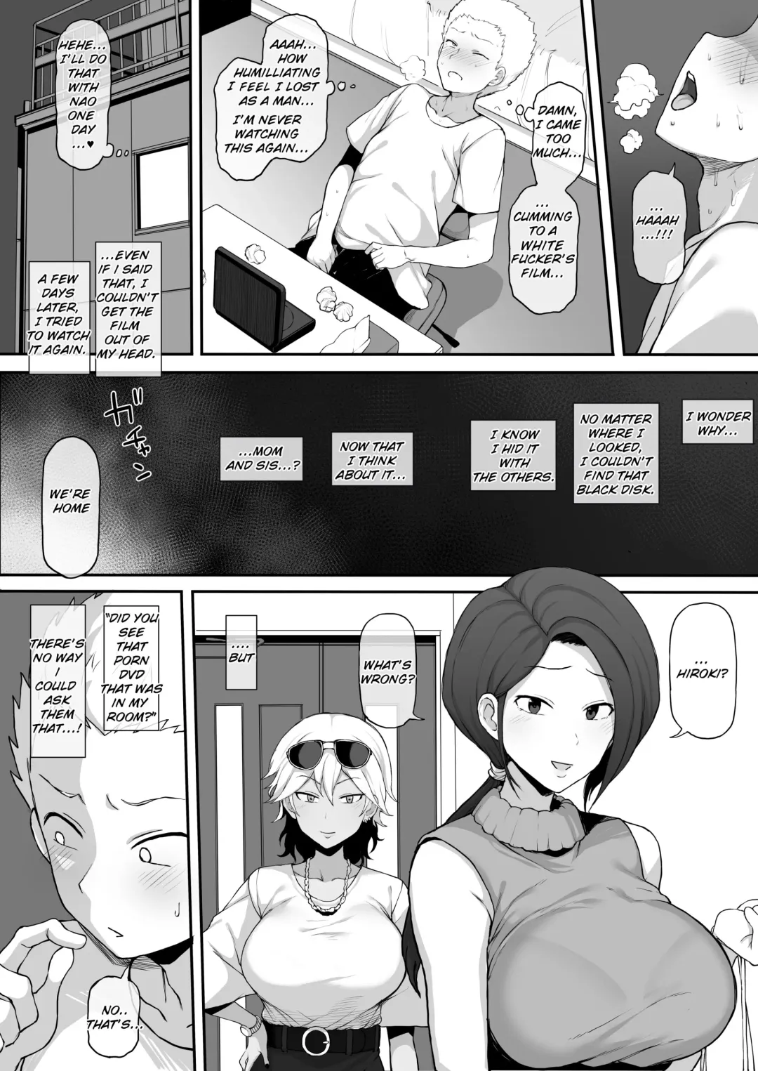 [Terasu Mc] Kokujin no Tenkousei ni Haha o NTRru 4 Kuroi DVD Fhentai.net - Page 7