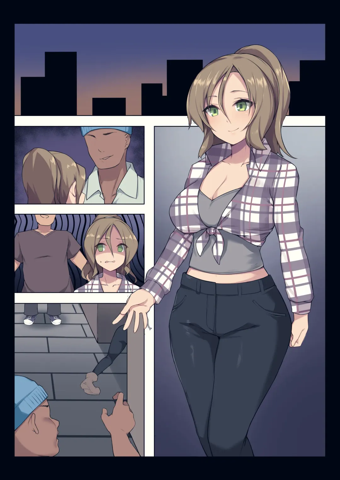 [Brll] Unsafe Part of Town Fhentai.net - Page 1