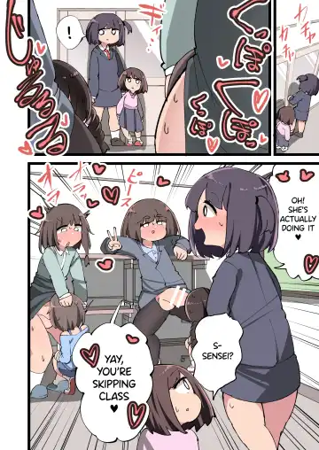 [Momomo - Momomo Gasshuukoku] Futanari Idenshi nara Mirai aru Seito o Haramasete mo Ii yo ne!? Fhentai - Page 21