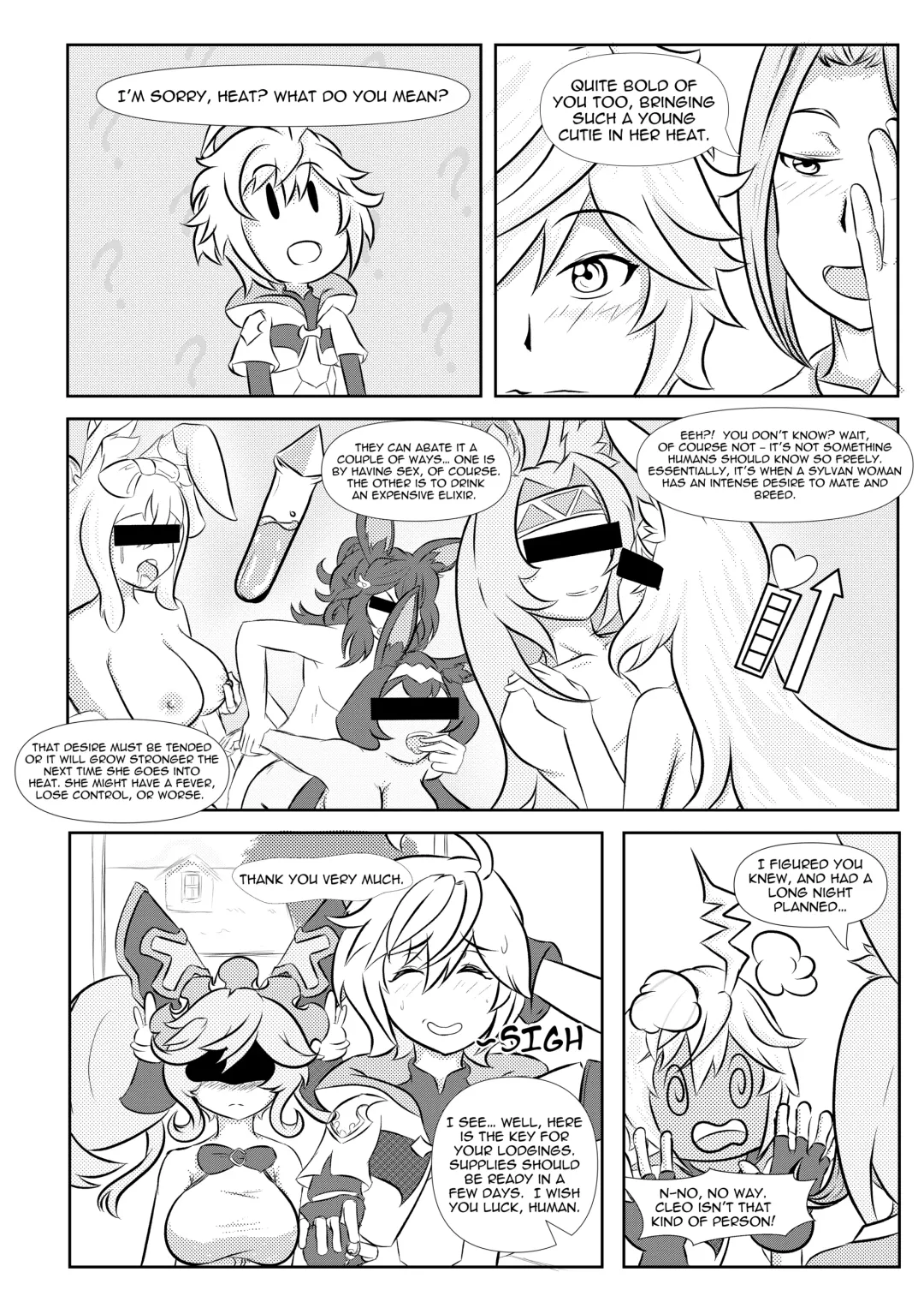 Cleo in Heat Fhentai.net - Page 4