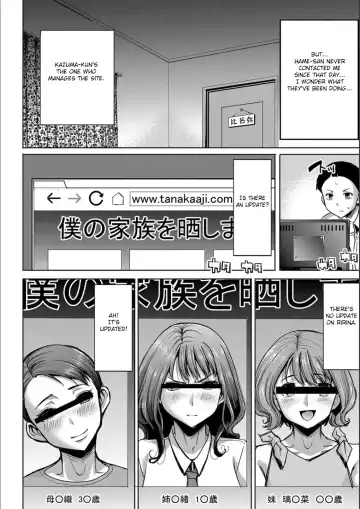 [Tanaka Aji] Boku no Kazoku o Sarashimasu  | Exposing my Family Fhentai.net - Page 132