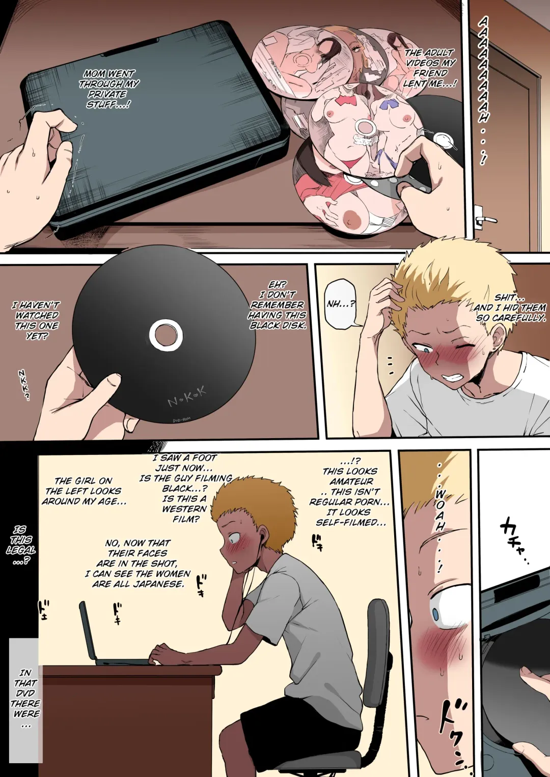 [Terasu Mc] Kurojin Tenkousei ni NTRru (4) Kuroi DVD Fhentai - Page 2