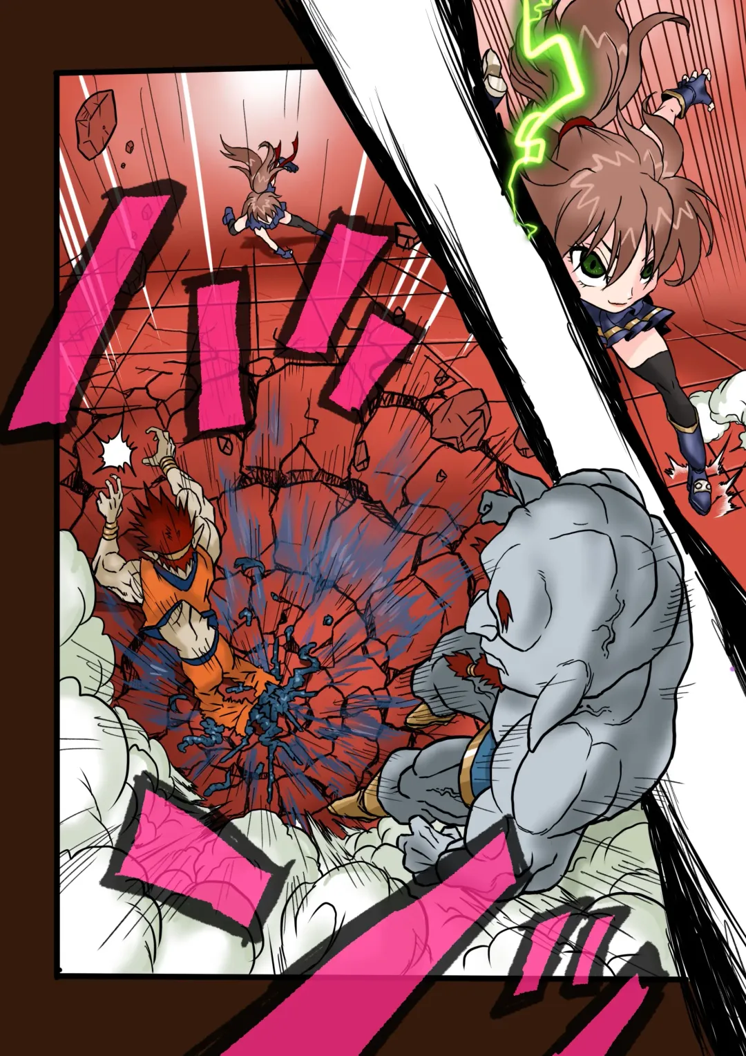 Super Hero Tamako ~Chikyuu o Kaketa Seisen~ 3 Fhentai - Page 14