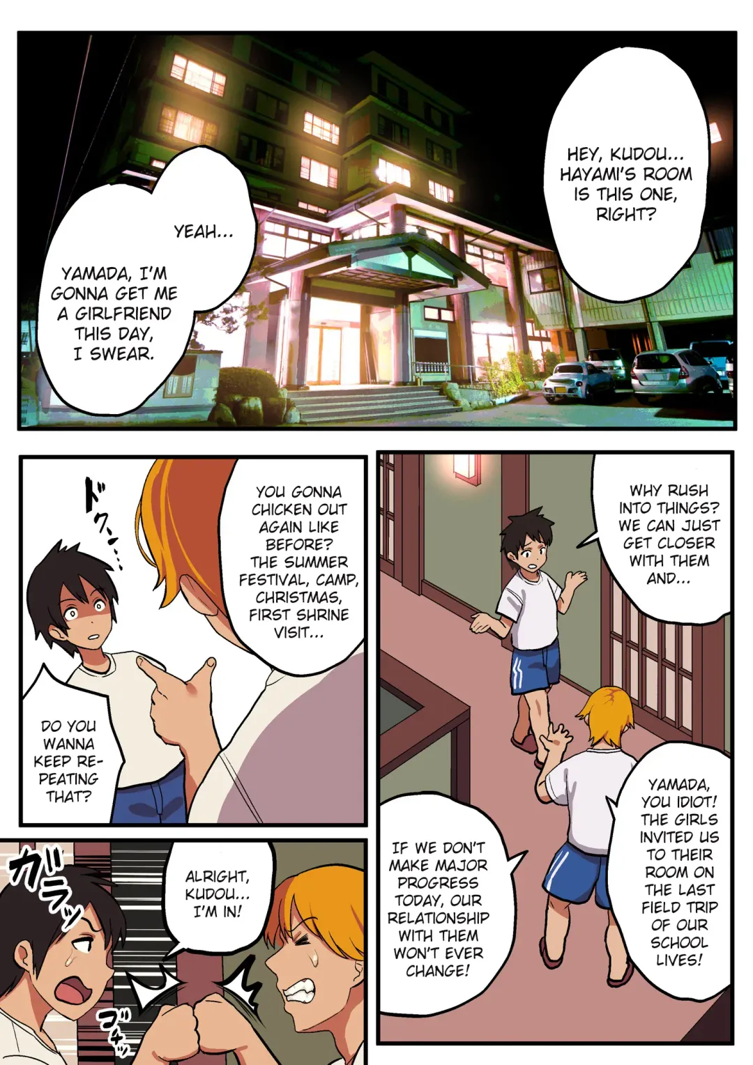 [Taniguchi Daisuke] Shuugaku Ryokou x Ou-sama Game | School Trip x King Game Fhentai - Page 14