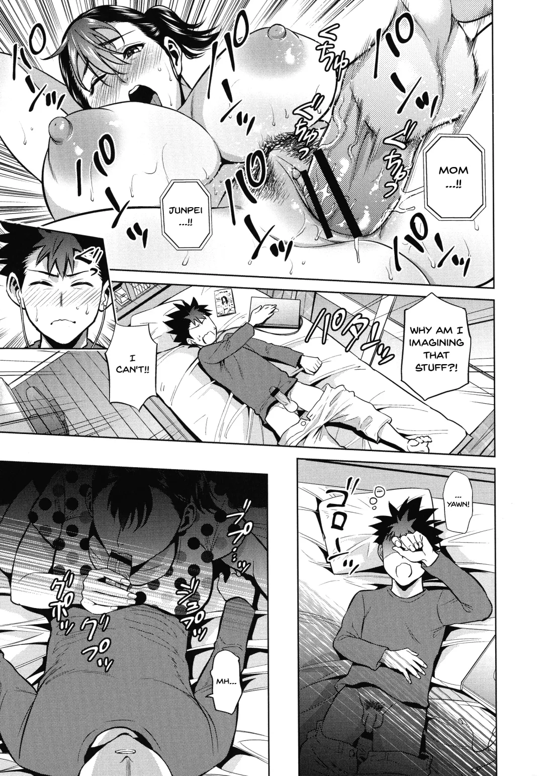 [Natsu No Oyatsu] Haha to Majiwaru Hi | The Day I Connected With Mom Fhentai.net - Page 177