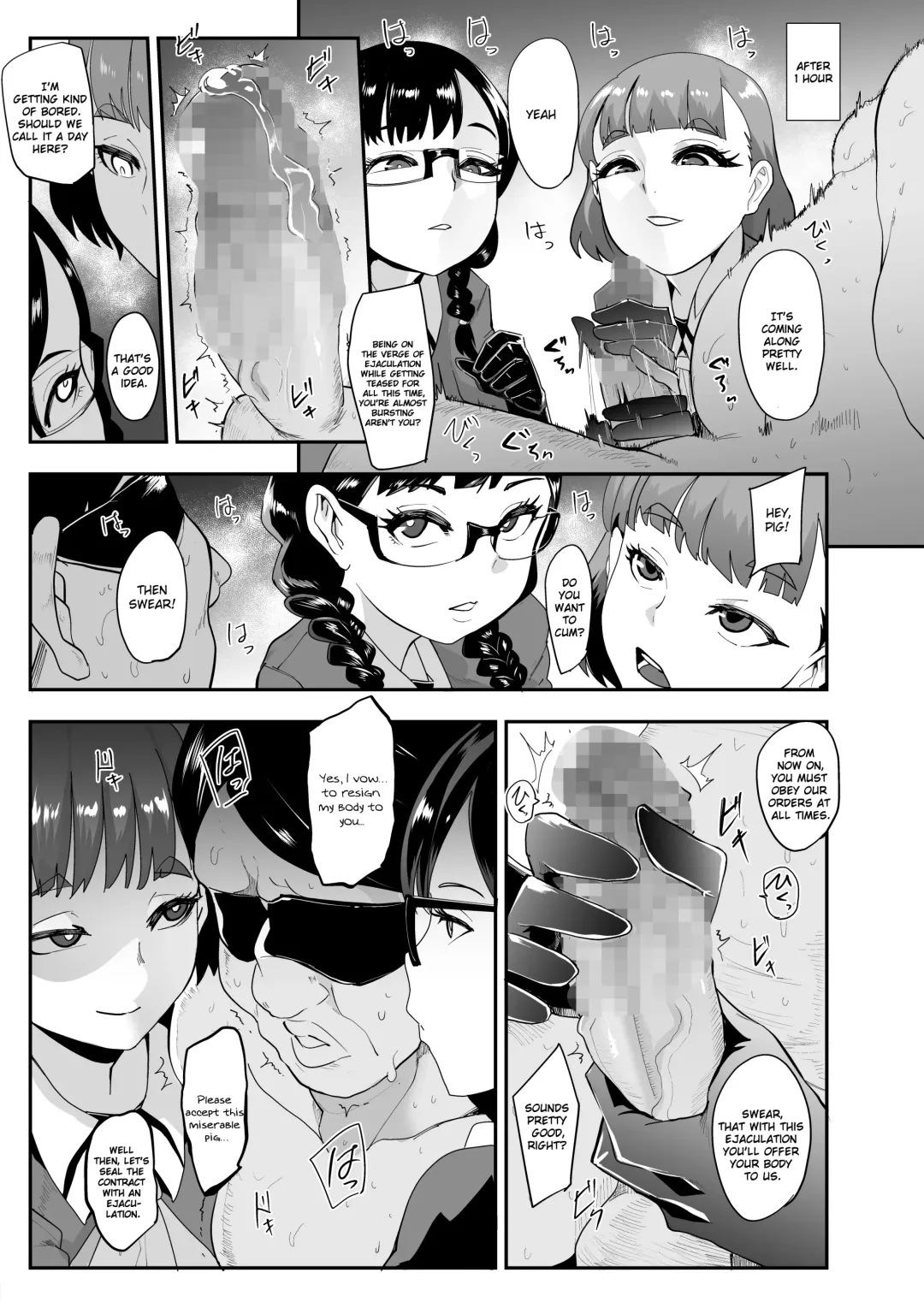 [Otochichi] S Gakuen ~Ojou-sama-tachi no Maso Otoko Choukyou~ | S Academy ~Young Ladies Training Masochistic Men~ Fhentai - Page 28