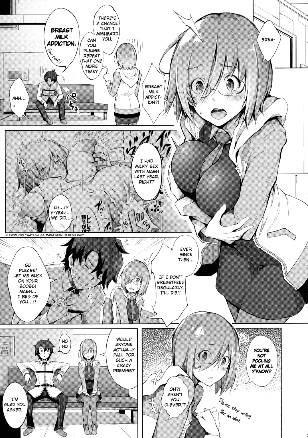 [Chouzetsu Bishoujo Mine] Oppai wa Daini Skill no Aji ga Suru | Boobs Taste Like the Second Skill Fhentai - Page 5